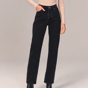 Abercrombie & Fitch The Dad High Rise Jean